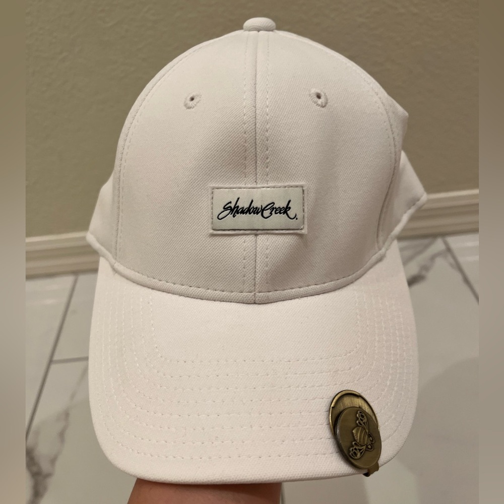 Shadow Creek White Baseball Cap